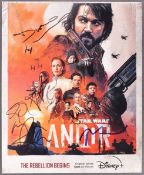 ANDOR (STAR WARS) - CAST SIGNED 8X10