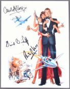 JAMES BOND 007 - OCTOPUSSY (1983) - CAST SIGNED 8X10