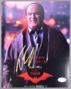 THE BATMAN (2022) - COLIN FARRELL - AUTOGRAPHED 8X10