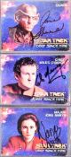 STAR TREK - RITTENHOUSE ARCHIVES - SIGNED TRADING CARDS