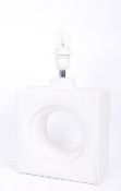 CONTEMPORARY MID CENTURY INSPIRED CERAMIC TABLE LAMP