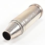 HALLMARKED SILVER SHAVING BRUSH CASE