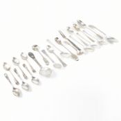 COLLECTION 19TH & 20TH CENTURY SILVER & WHITE METAL FLATWARE