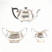 1915 GEORGE V SILVER HALLMARKED TEA SERVICE