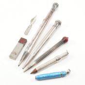 COLLECTION OF PROPELLING PENCILS