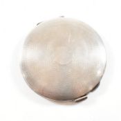 MID CENTURY HALLMARKED SILVER COMPACT