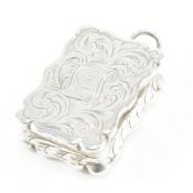 VICTORIAN HALLMARKED SILVER VINAIGRETTE