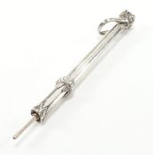 WHITE METAL SAMPSON MORDAN & CO PROPELLING PENCIL