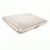 GEORGE V HALLMARKED SILVER CIGARETTE CASE