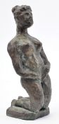 MANNER OF KURT BOHN - EARLY 20TH CENTURY BRONZE NUDY STUDY