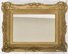 19TH CENTURY GILTWOOD & GESSO OVERMANTEL MIRROR