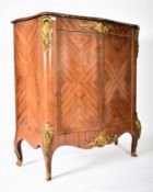 FRENCH LOUIS KINGWOOD & ORMOLU BOMBE CUPBOARD DRESSER