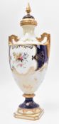 VICTORIAN 19TH CENTURY FINE BONE CHINA COALPORT URN VASE