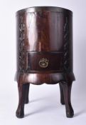 GEORGE III CHIPPENDALE INFLUENCED OAK WINE COOLER BUCKET