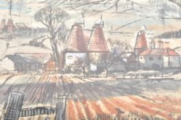 ROWLAND SUDDERBY (1912-1972) - WATERCOLOUR PAINTING STUDY