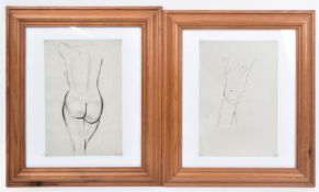 ERIC GILL (1882-1940) - PAIR OF NUDE SKETCH PRINTS