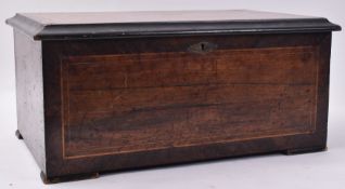 18TH CENTURY SWISS ROSEWOOD MUSIC BOX