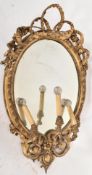 18TH CENTURY GEORGE III GIRANDOLE ROCOCO MIRROR