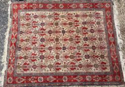 LARGE EARLY 20TH CENTURY PERSIAN QASHQAI FLOOR RUG