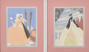 MAX NINON (1896-1982) - ' IL DOLCE BIGLIETTO ' & ' IL RITORNO DAL BALLO '