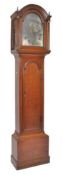 GEORGE III OAK CASED GODDEN OF MALLING LONGCASE CLOCK