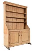 19TH CENTURY VICTORIAN COUNTRY PINE WELSH DRESSER