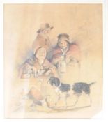 HENRY P. PARKER (1795-1873) ORIGINAL WATERCOLOUR SKETCH