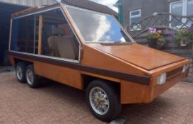 Q312 RAE - 1988 HUSTLER 1.3L WOODEN SIX-WHEELED CAR