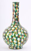EARLY 20TH CENTURY CHINESE QING SANCAI PORCELAIN VASE