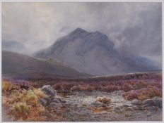 JAMES JACKSON CURNOCK - 1881 WATERCOLOUR ON PAPER PAINTING