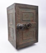 COALBROOKDALE 19TH CENTURY VICTORIAN CAST IRON SAFE