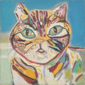 KERSTIN MCGREGOR (B.1962-2012) - UNTITLED CAT