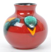 POOLE POTTERY - VOLCANO PATTERN - CERAMIC POTTERY VASE