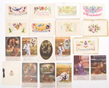 COLLECTION OF WWI WORLD WAR ONE POSTCARDS