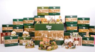 COLLECTION OF VINTAGE LILLIPUT LANE COTTAGE FIGURES