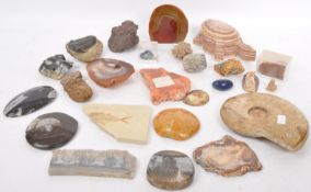 COLLECTION OF VARIOUS MINERALS & FOSSILS
