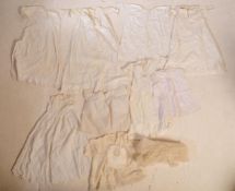 CHRISTENING GOWNS AND OTHER DRESSES IN LINEN, COTTON, SILK
