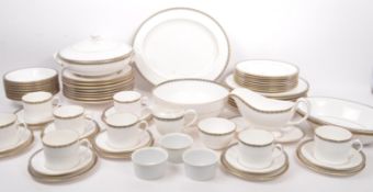 ROYAL WORCESTER 'FRANCESCA' EIGHT PERSON TEA & DINNER SERVICE