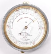 NEGRETTI & ZAMBRA - RNLI FISHERMAN'S ANEROID BAROMETER