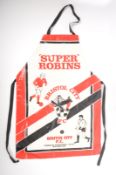 20TH CENTURY VINTAGE 1970'S BRISTOL CITY FC APRON