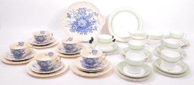 ROYAL DOULTON KIRKWOOD AND COLCLOUGH CHINA TEA SERVICE