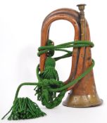 WWI FIRST WORLD WAR - BRASS & COPPER BUGLE HORN