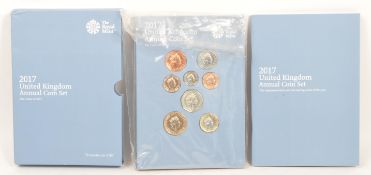 THE ROYAL MINT - 2017 UNITED KINGDOM ANNUAL COIN SET