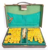 VINTAGE CHINESE TRAVEL MAH-JONG / MAHJONG SET