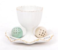 WILTSHAW & ROBINSON CARLTON WARE 1910S CRUET EGGCUP