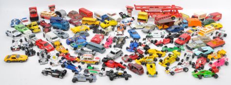DIECAST - COLLECTION OF ASSORTED VINTAGE DIECAST MODEL CARS