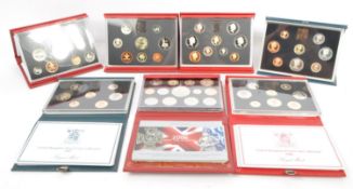 THE ROYAL MINT - UNITED KINGDOM PROOF COIN COLLECTION