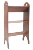 1920S ARTS AND CRAFTS OAK FREE STANDING TROUGH BOOKCASE
