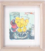 CHLOE CHEESE - 'BASKET OF LEMONS' ORIGINAL LITHOGRAPH PRINT