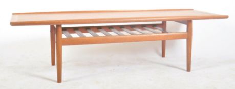 CRETE JALK FOR GLOSTRUP - DANISH TEAK COFFEE TABLE